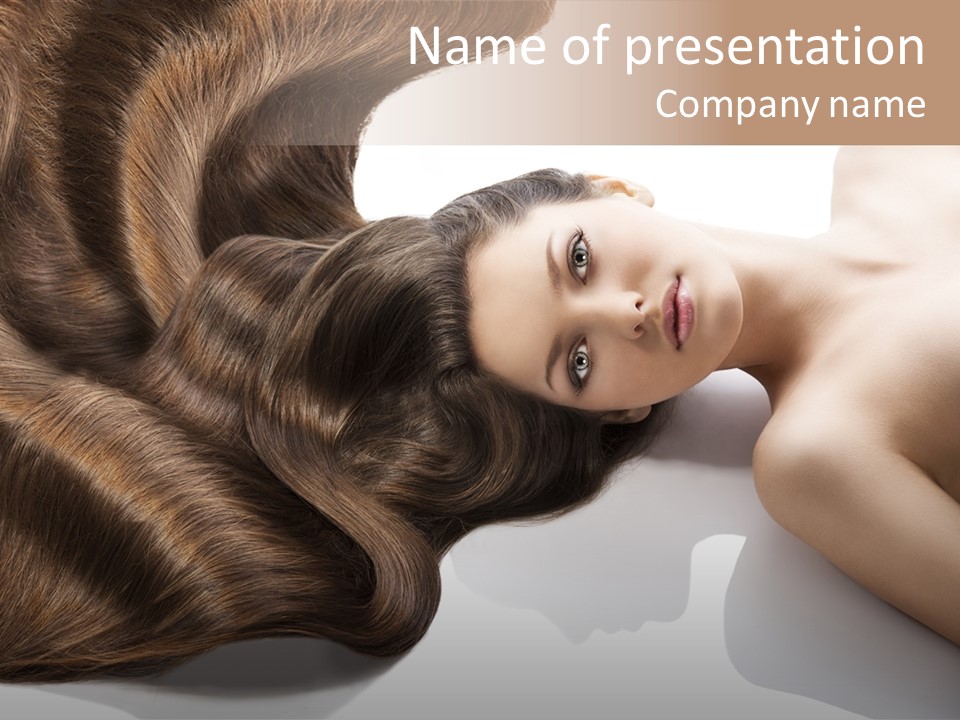 Head Beautiful Creativity PowerPoint Template