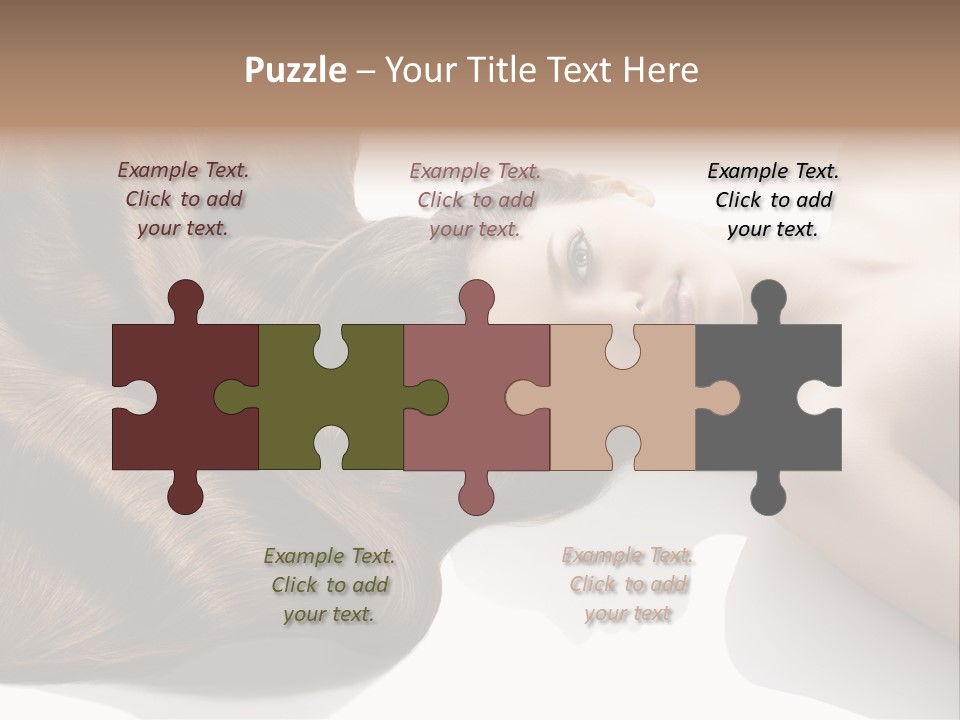 Head Beautiful Creativity PowerPoint Template