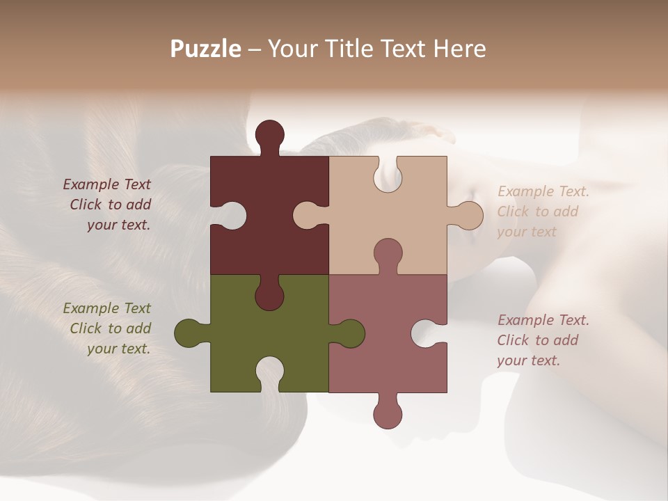 Head Beautiful Creativity PowerPoint Template