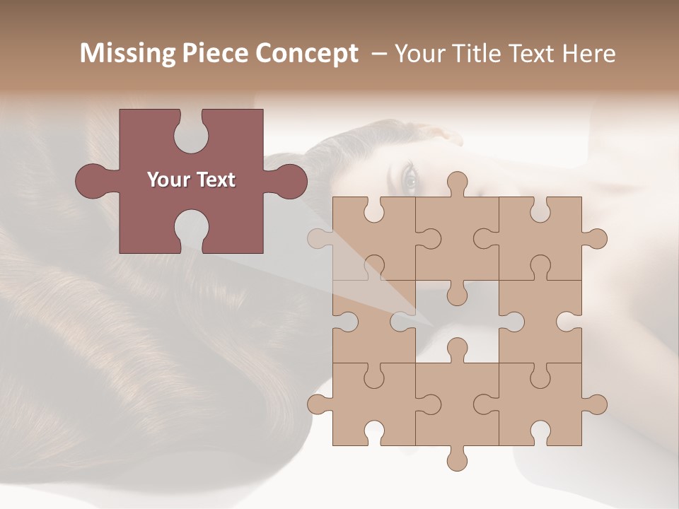 Head Beautiful Creativity PowerPoint Template