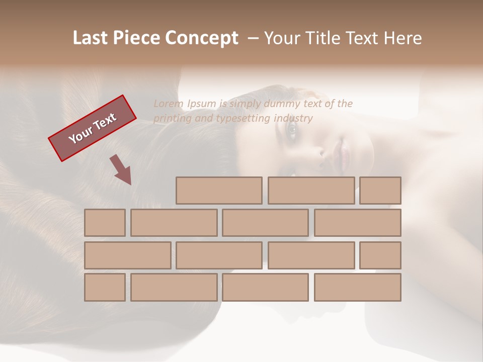 Head Beautiful Creativity PowerPoint Template