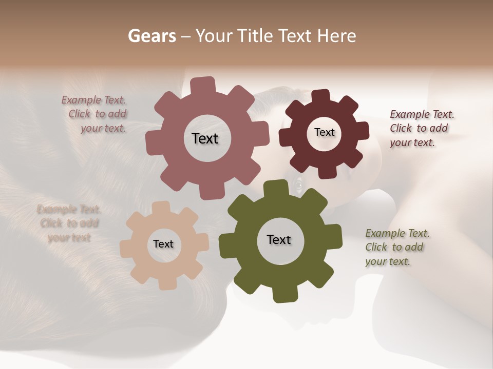 Head Beautiful Creativity PowerPoint Template