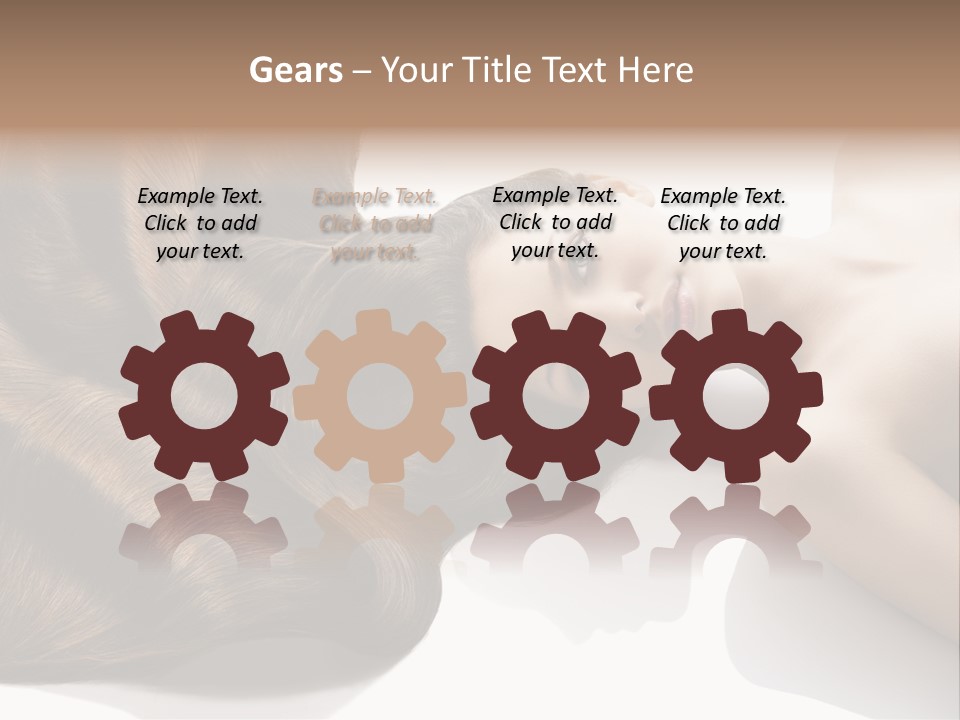 Head Beautiful Creativity PowerPoint Template