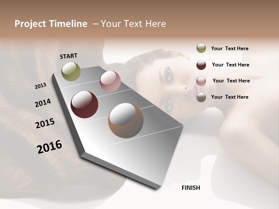 Head Beautiful Creativity PowerPoint Template