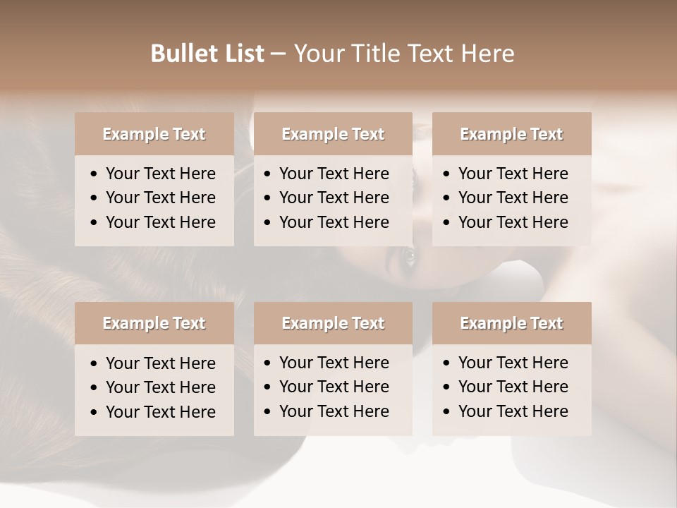 Head Beautiful Creativity PowerPoint Template