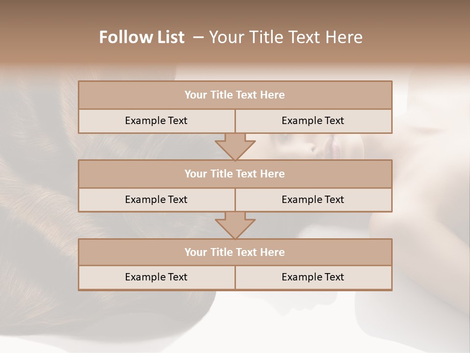 Head Beautiful Creativity PowerPoint Template