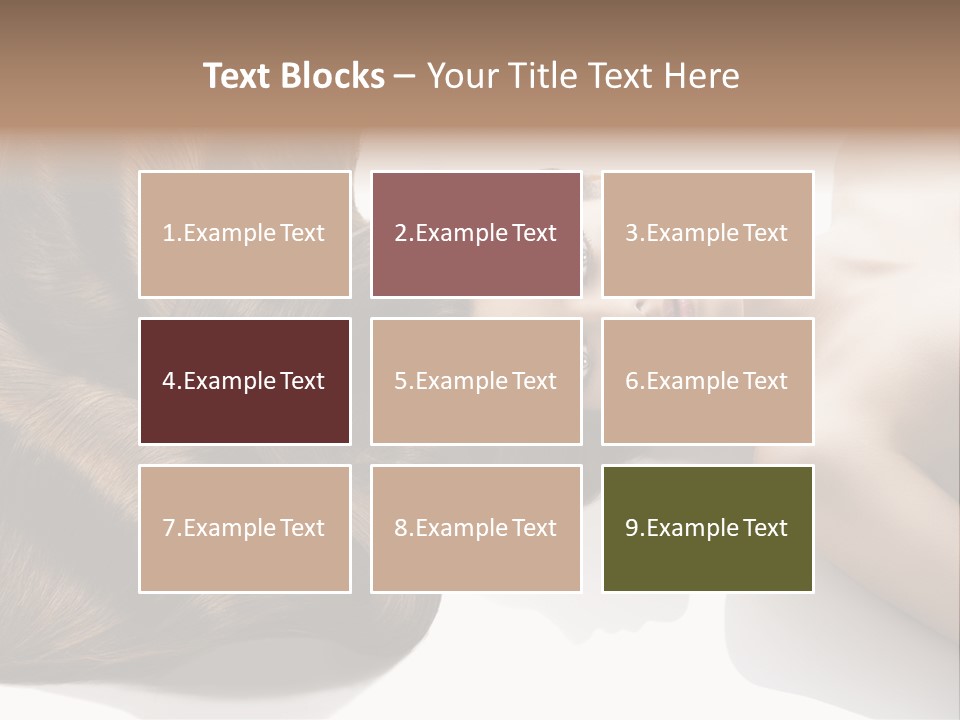 Head Beautiful Creativity PowerPoint Template