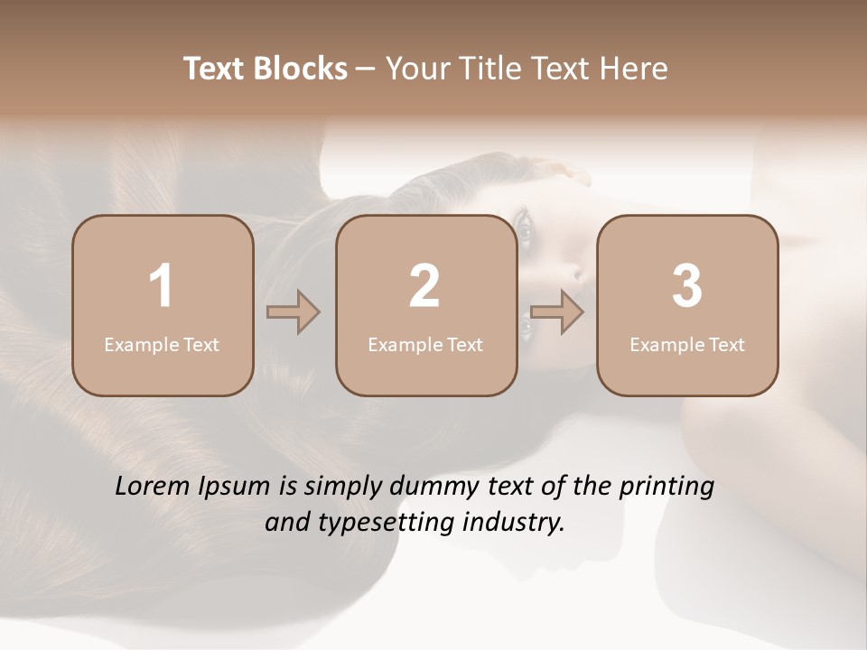 Head Beautiful Creativity PowerPoint Template