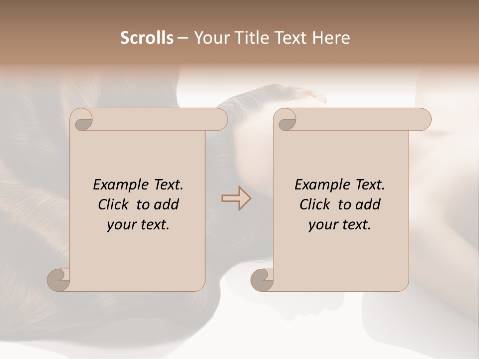Head Beautiful Creativity PowerPoint Template