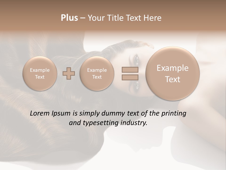 Head Beautiful Creativity PowerPoint Template