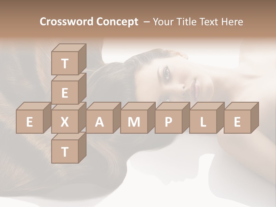 Head Beautiful Creativity PowerPoint Template