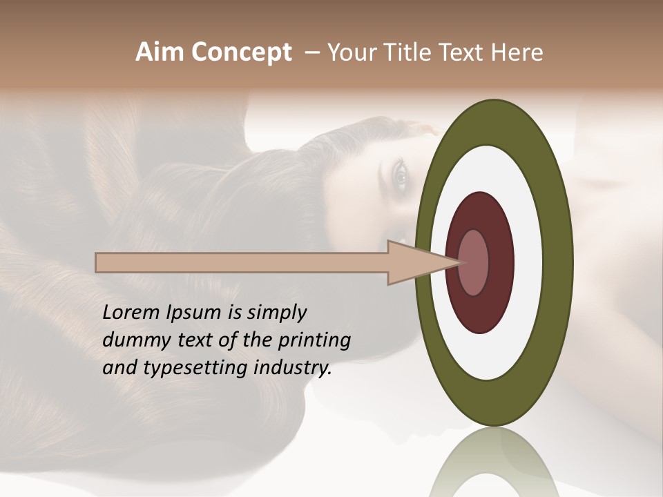 Head Beautiful Creativity PowerPoint Template