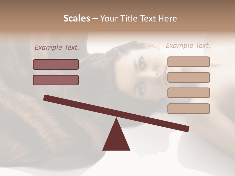 Head Beautiful Creativity PowerPoint Template