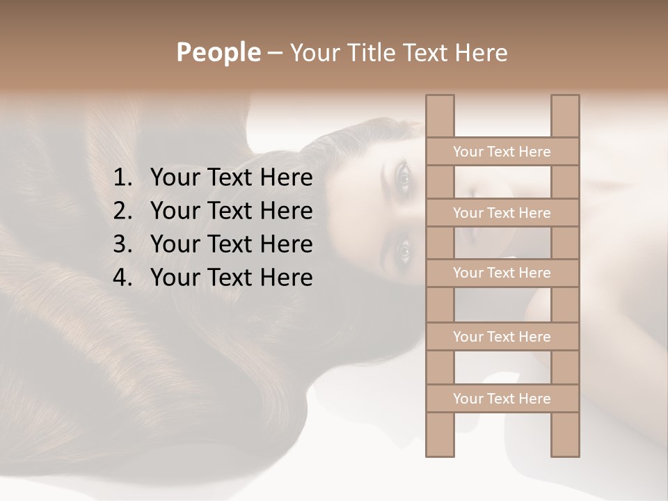 Head Beautiful Creativity PowerPoint Template