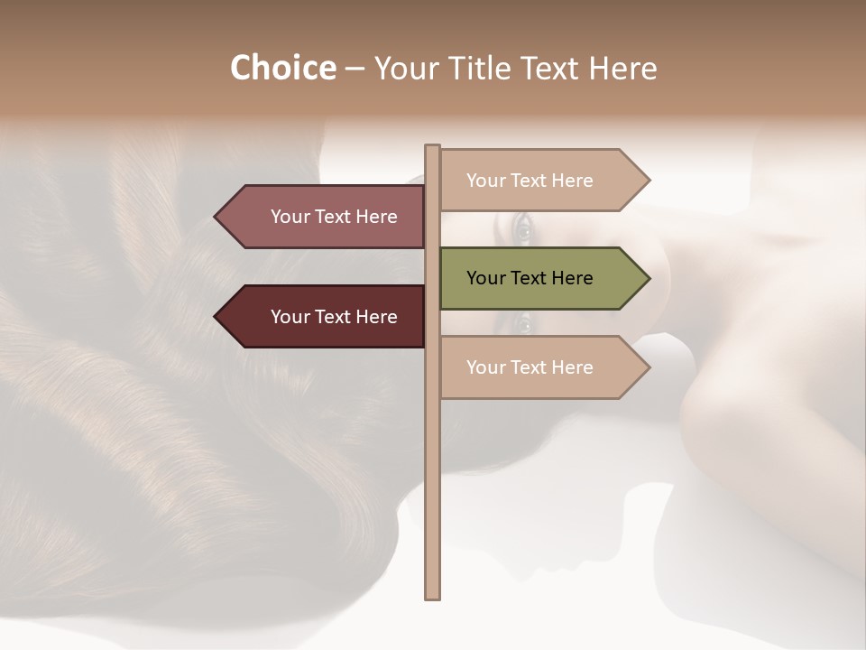 Head Beautiful Creativity PowerPoint Template