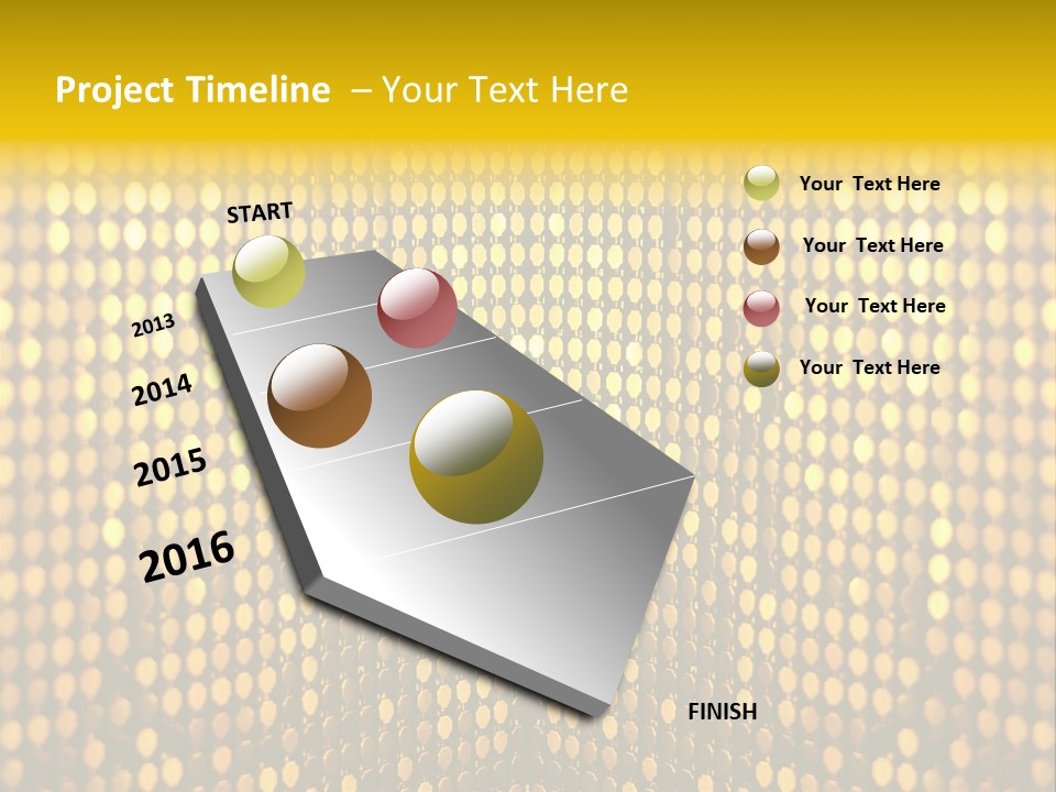 Luxury Year Disco PowerPoint Template