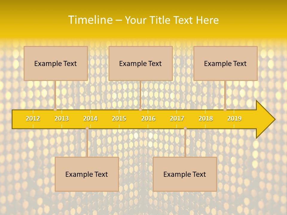 Luxury Year Disco PowerPoint Template