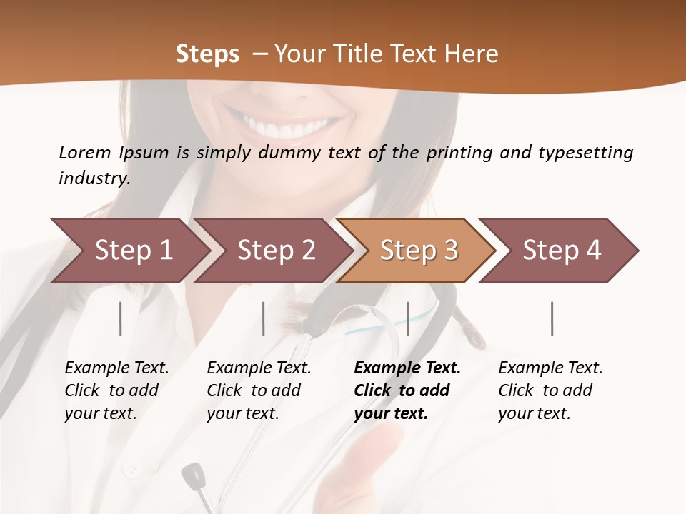 Medicine Good Smile PowerPoint Template