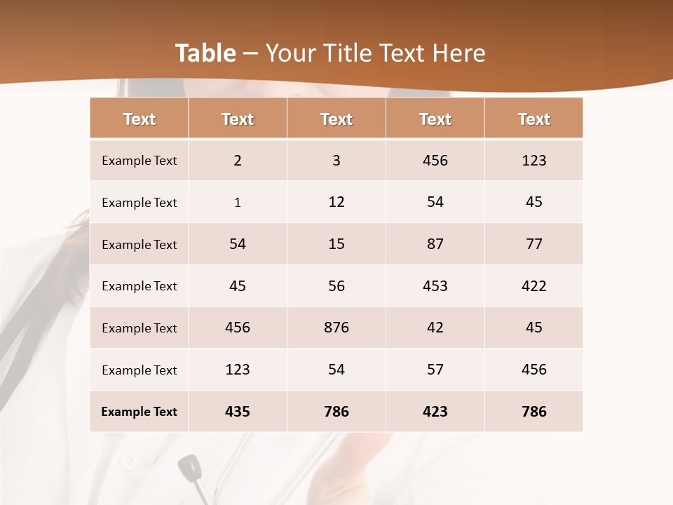 Medicine Good Smile PowerPoint Template