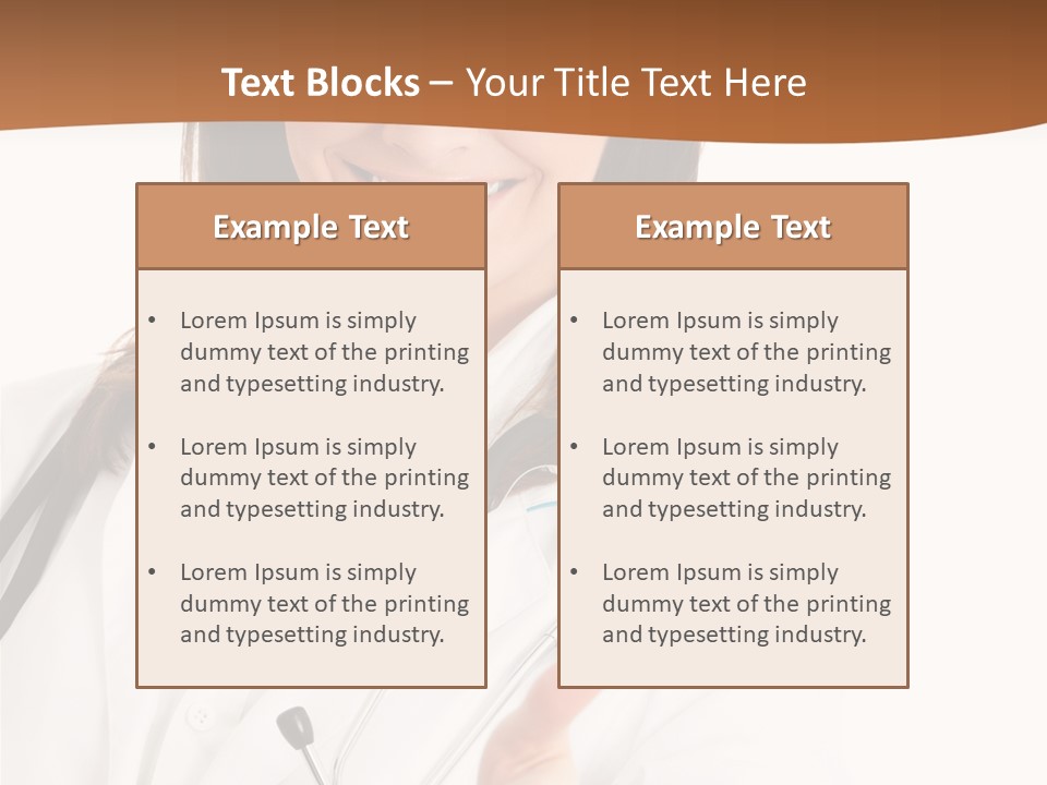 Medicine Good Smile PowerPoint Template