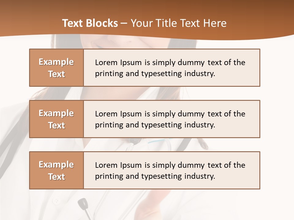 Medicine Good Smile PowerPoint Template
