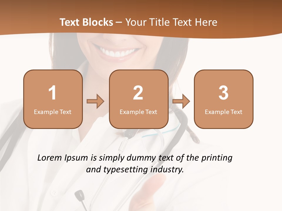 Medicine Good Smile PowerPoint Template
