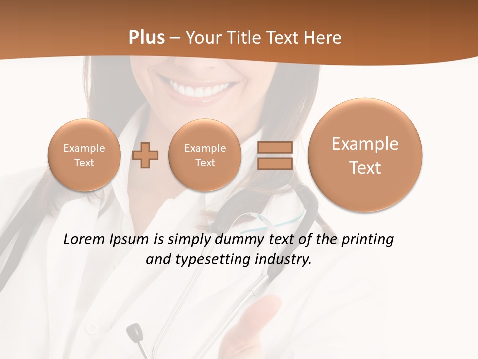 Medicine Good Smile PowerPoint Template