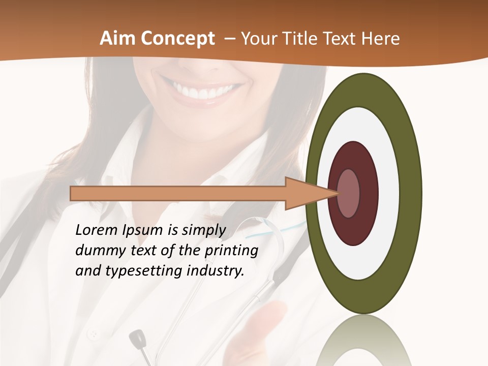 Medicine Good Smile PowerPoint Template