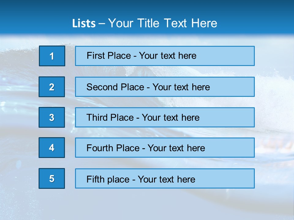 Vibrant Tahiti Sunshine PowerPoint Template