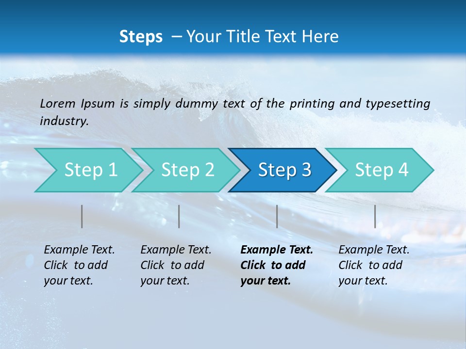 Vibrant Tahiti Sunshine PowerPoint Template