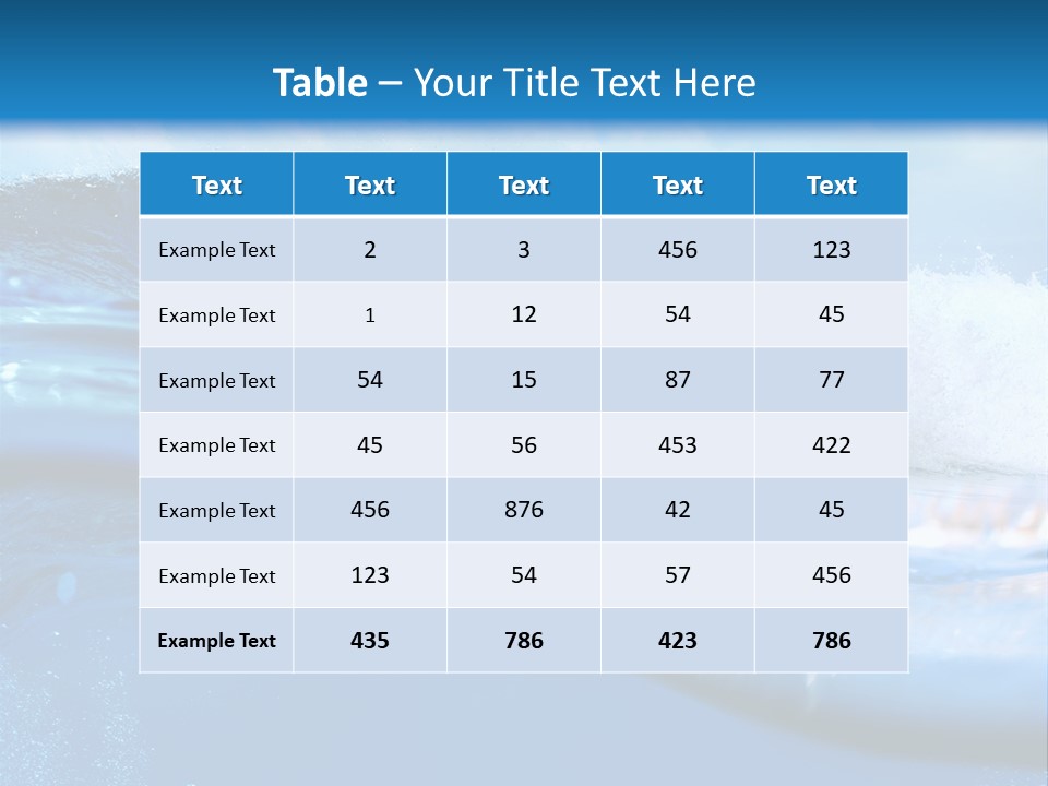 Vibrant Tahiti Sunshine PowerPoint Template