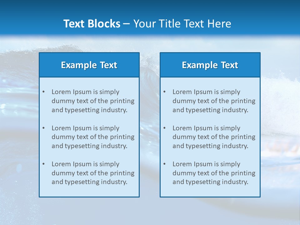 Vibrant Tahiti Sunshine PowerPoint Template