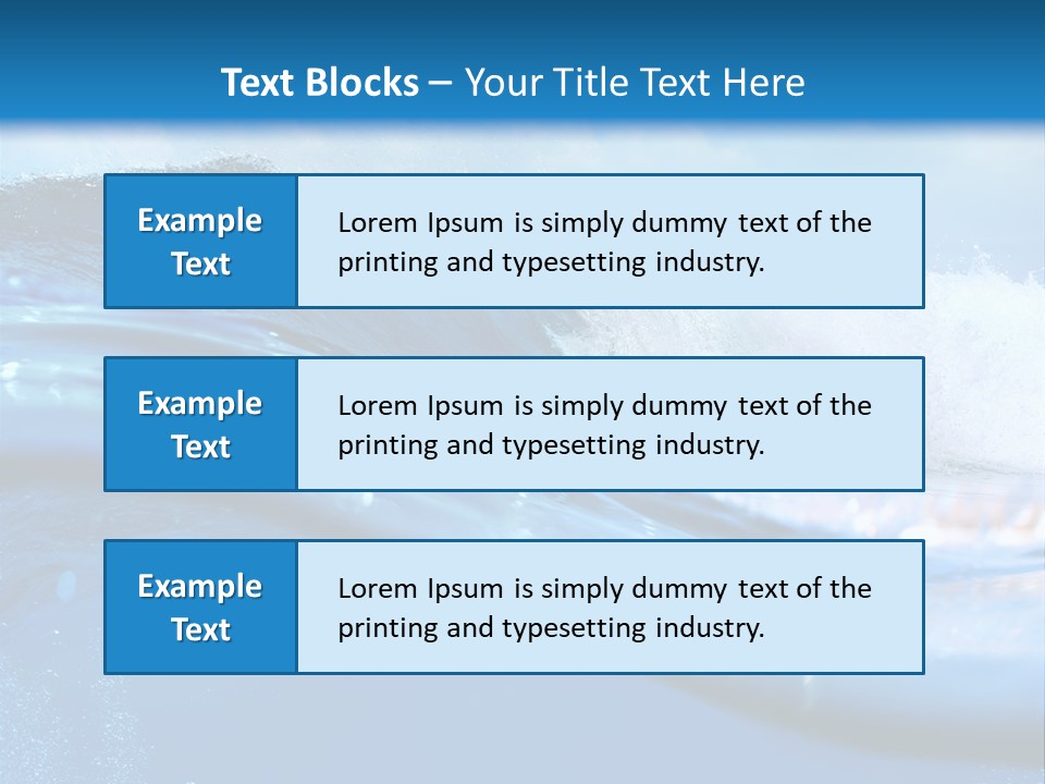 Vibrant Tahiti Sunshine PowerPoint Template