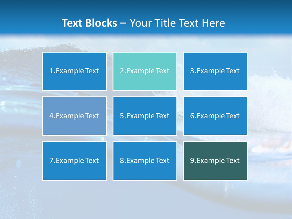 Vibrant Tahiti Sunshine PowerPoint Template