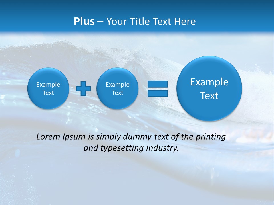 Vibrant Tahiti Sunshine PowerPoint Template