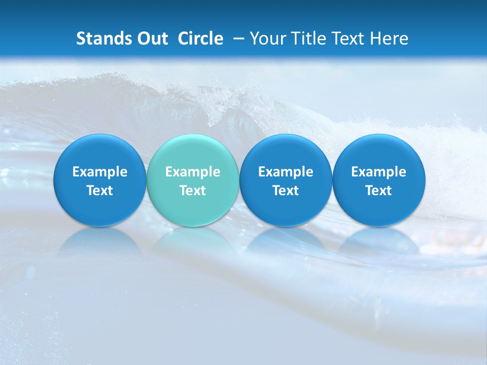 Vibrant Tahiti Sunshine PowerPoint Template