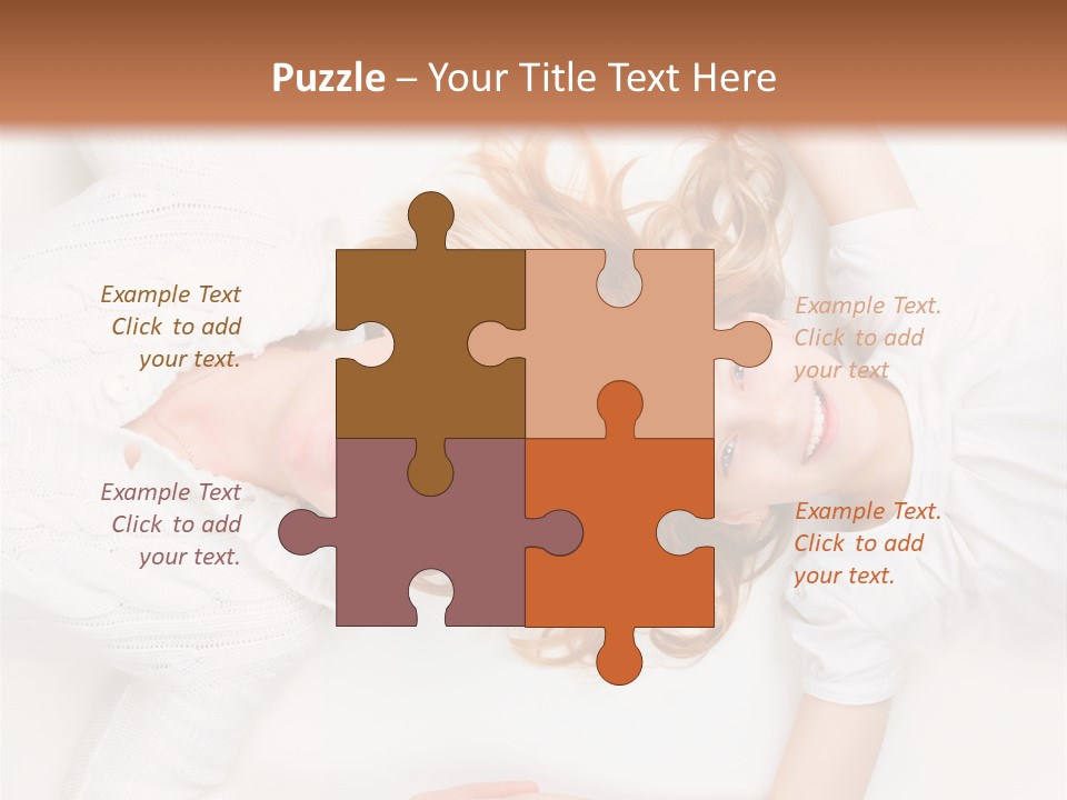 United Parent Child PowerPoint Template