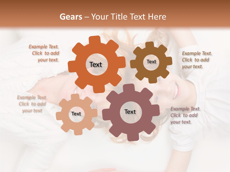 United Parent Child PowerPoint Template