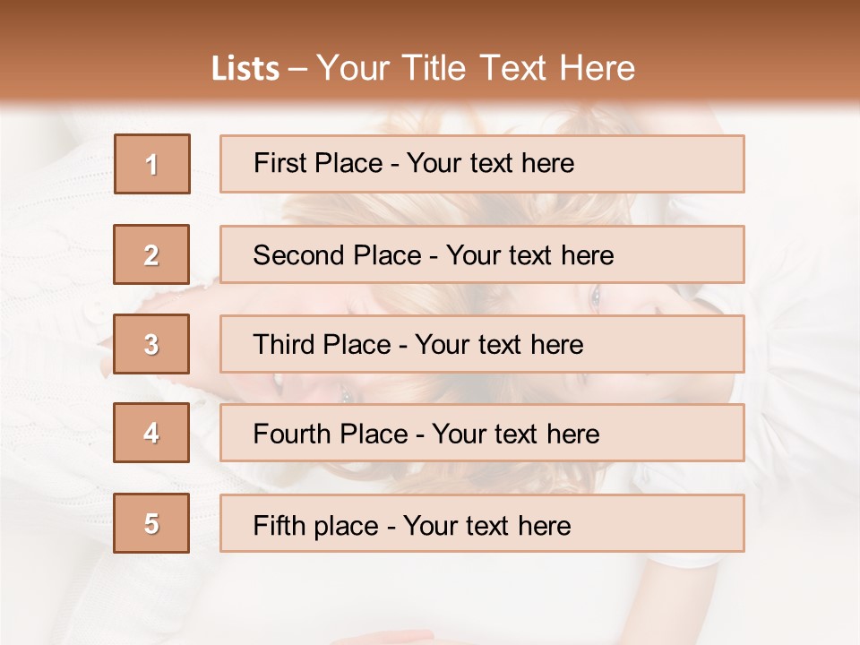 United Parent Child PowerPoint Template