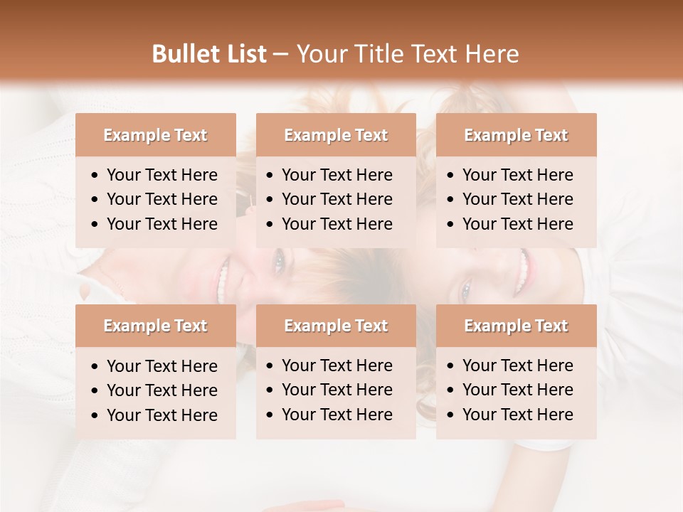 United Parent Child PowerPoint Template