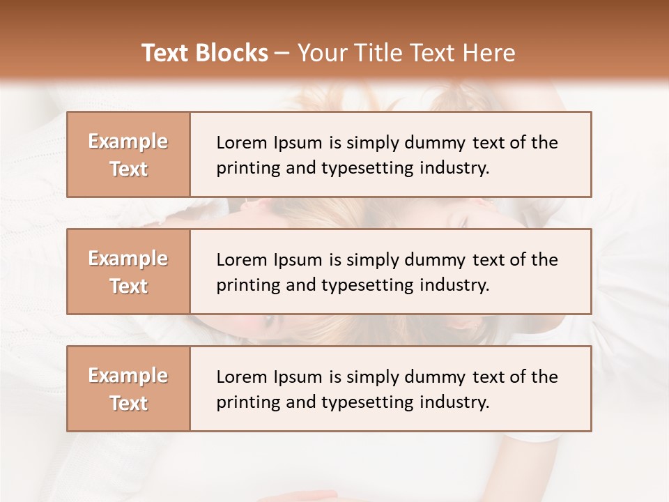 United Parent Child PowerPoint Template