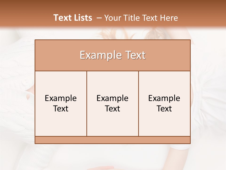 United Parent Child PowerPoint Template
