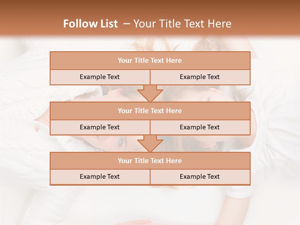 United Parent Child PowerPoint Template