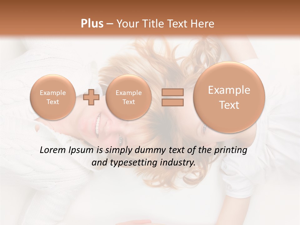 United Parent Child PowerPoint Template