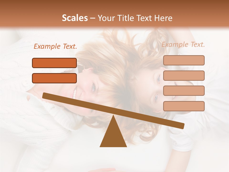 United Parent Child PowerPoint Template