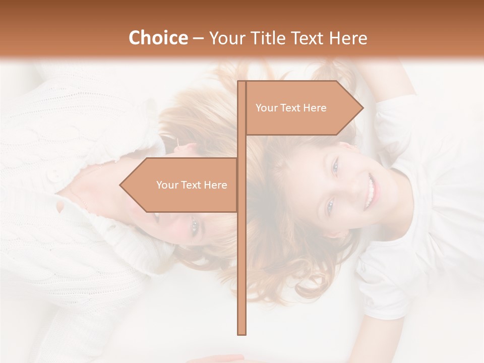 United Parent Child PowerPoint Template