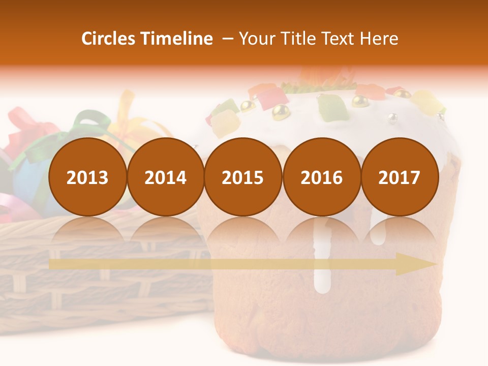 Christianity Spring Plate PowerPoint Template