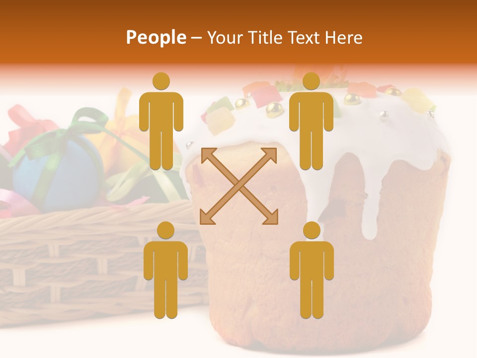 Christianity Spring Plate PowerPoint Template