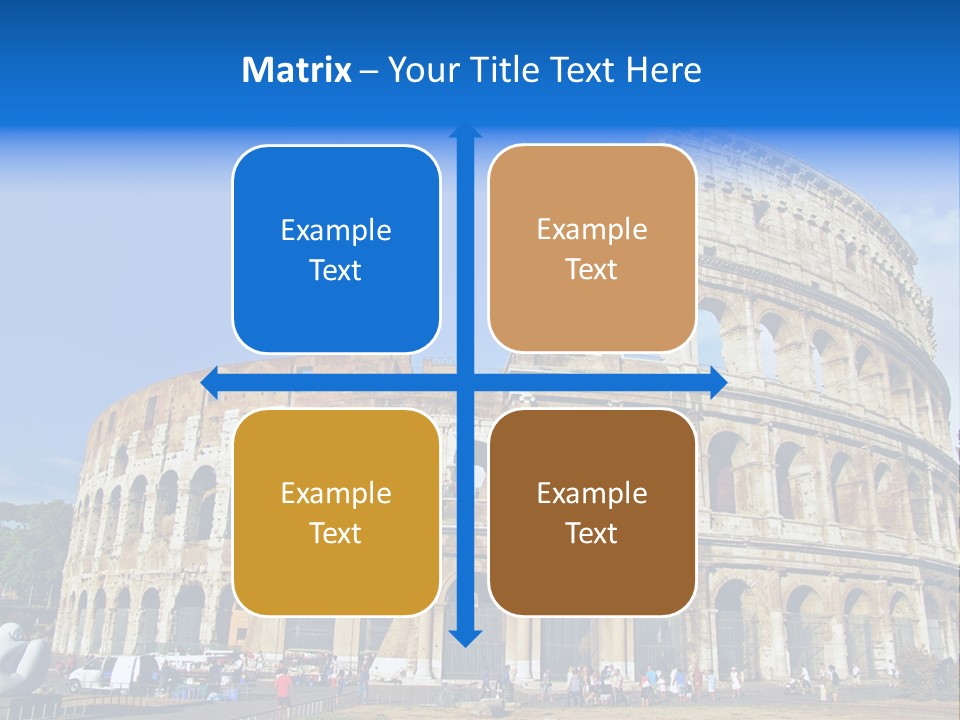 Famous Roman Outdoors PowerPoint Template