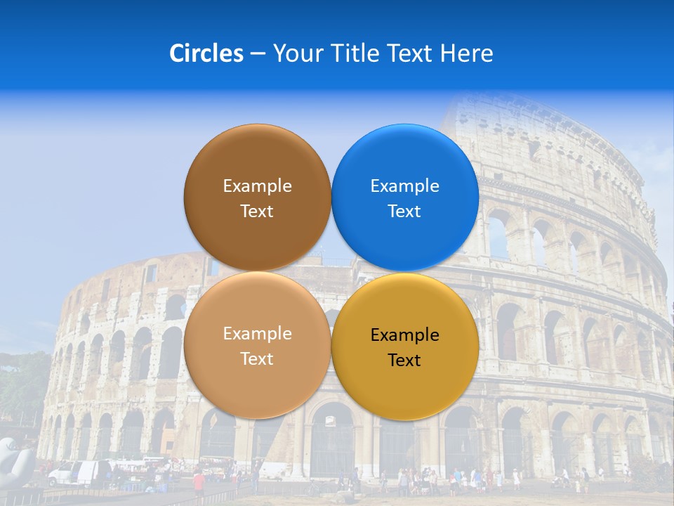 Famous Roman Outdoors PowerPoint Template